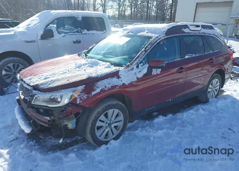 2016 Subaru Outback 2.5I Premium z USA, uszkodzony, nr VIN 4S4BSAFCXG3334566